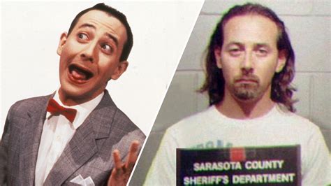 fake pee wee herman arrest recording 1991|pee wee mugshot.